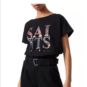 AllSaints Imogen Tshirt Size M/L